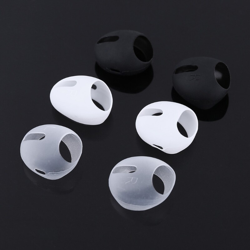 3 Pairs Ear Hooks for Air Pods Pro Anti-Slip Earbuds Covers Tips earphones silicone ear caps Accessories for Air Pods