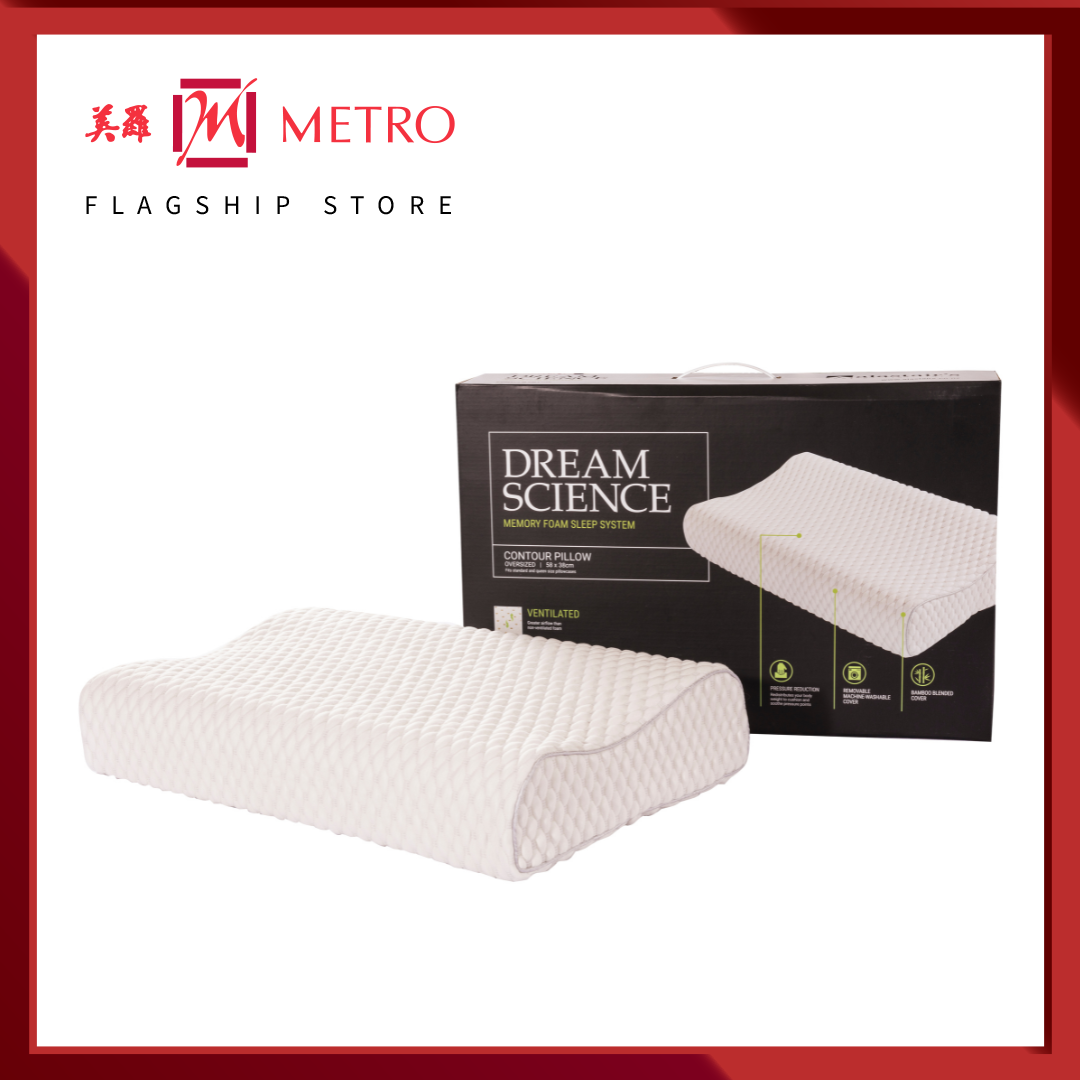 Alastairs Dream Science Memory Foam Contour Pillow