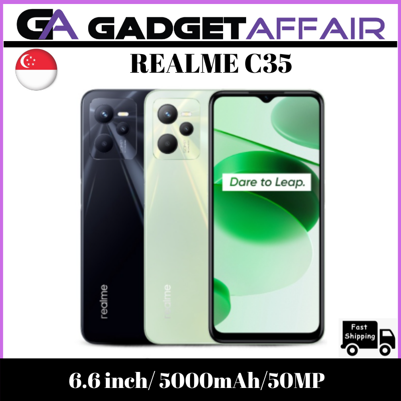 Realme C35 + FREEBIES | 2 Years Warranty (Local Set)