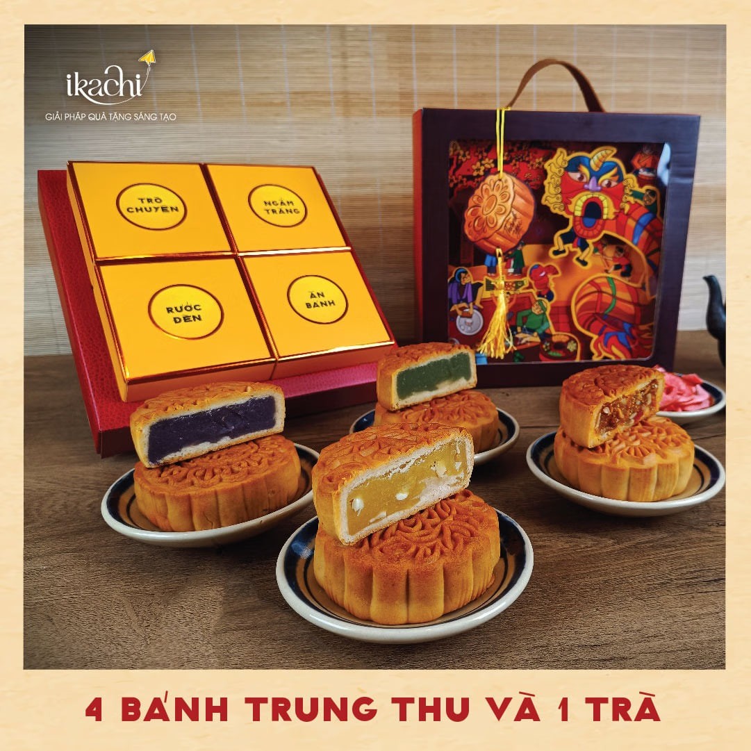 Yisheng-Trommel-Mondkuchen-Geschenkbox