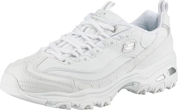 Skechers Women's D'Lites Fresh Start Memory Foam Lace-up Sneaker Fashion