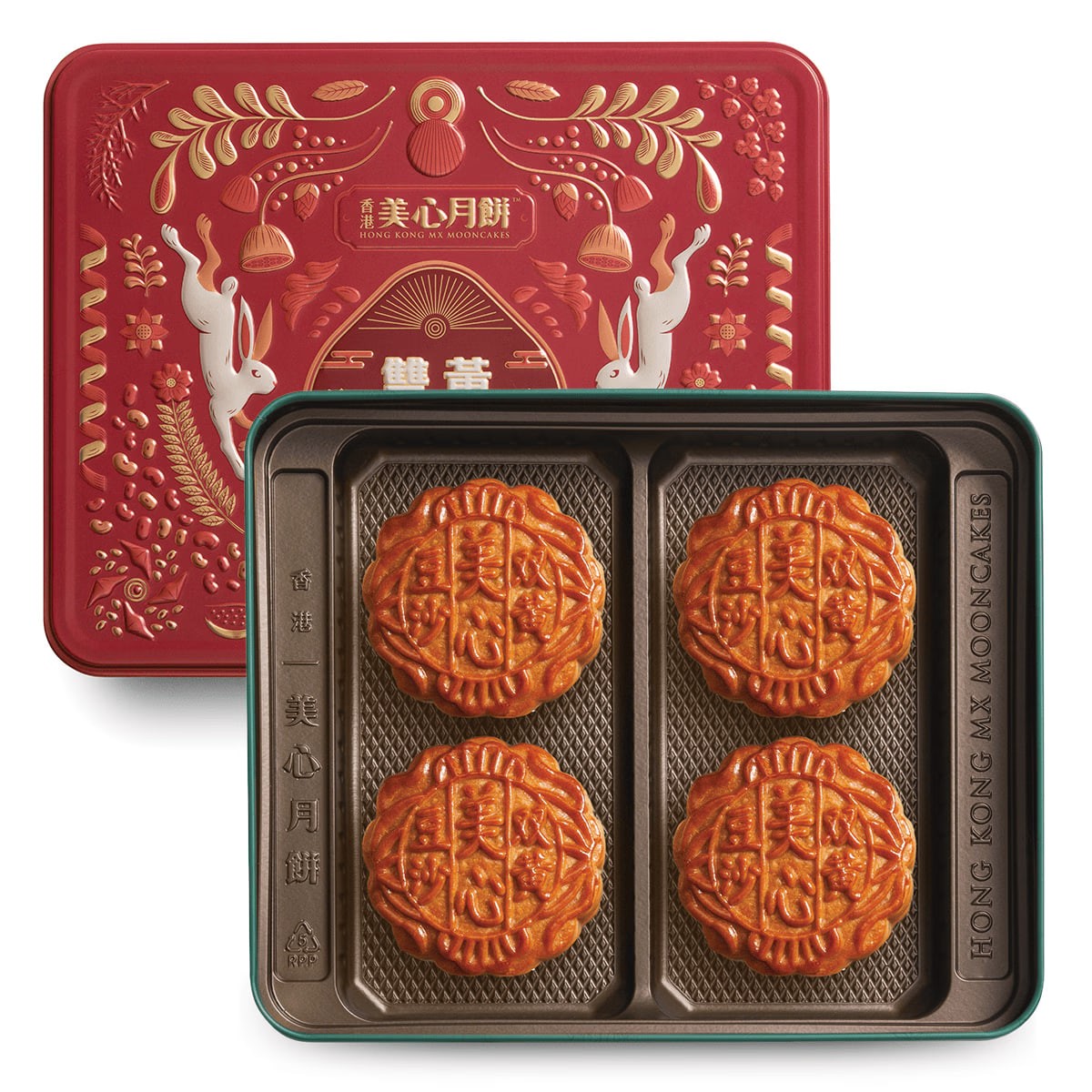 Maxim's Double Yolk Red Bean Paste Mooncake